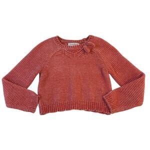 Girl's Chenille Sweater sz S (5/6)